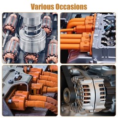 105x 15 Sizes Electric Motor Graphite Carbon Brushes Accessories For Power Tool