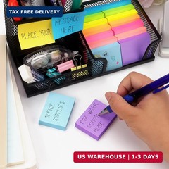 24 Pads Sticky Notes 1.5×2 inch Bright Colors Self-Stick Pads Total 1920 Sheets