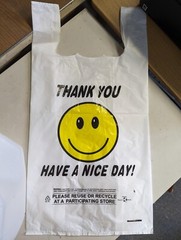 500 Large Carry Out Retail merchandise Supermarket Grocery Plastic Shopping Bag