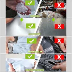200 12X15.5 White Poly Mailer Self Sealing Shipping Envelopes Bags -ST ShipMails