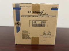 Henry Schein Criterion Pure Freedom XL Nitrile Exam Gloves – Case of 10 Boxes