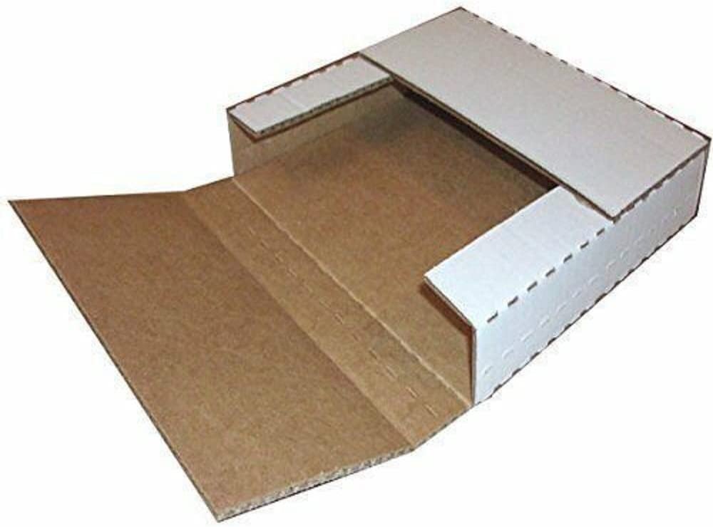 400 LP Premium Record Album Mailers Book Box Variable Depth Laser Disc Mailers