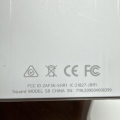 Square S8 Credit Card Reader for Contactless Chip w/ S7 Dock