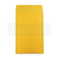 25 #0000 4 x 6 ECOSWIFT SMALL SELF SEAL KRAFT BUBBLE MAILERS PADDED ENVELOPES