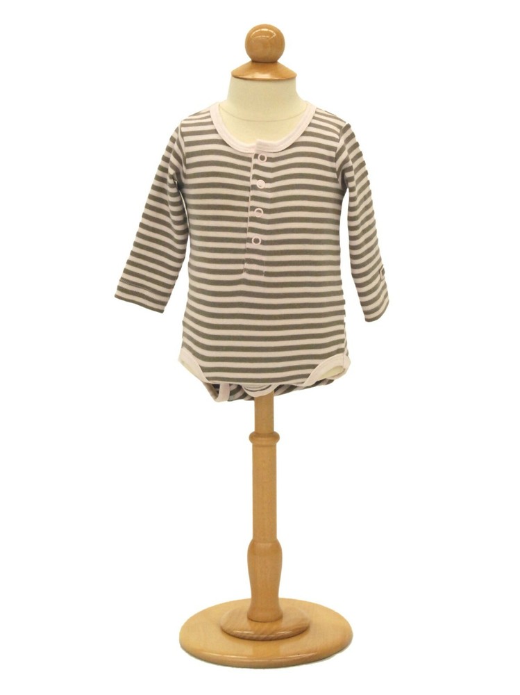 Child Toddler Kids 6 Month Mannequin Dress Form Torso with Wooden Base