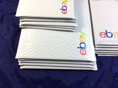 Ebay Shipping Supplies KIT Padded MAILERS Bubble Envelopes BOXES, Tissue &1-TAPE