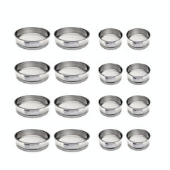 Economy Test Sieve #2800 Mesh 8 Inch Dia 304 Stainless Steel Cloth 204.5cm