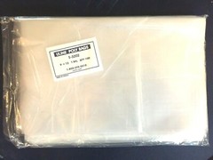 100 CLEAR 9 x 12 POLY BAGS PLASTIC LAY FLAT OPEN TOP PACKING ULINE BEST 1 MIL