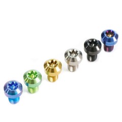Titanium Socket Screws inner plum head Ti Bolts M4x10 15 20 25 30mm