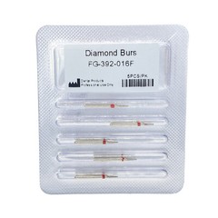 High Speed Diamond Dental Mosquito Interproximal Bur Fine 392-016F 10 Pcs FDA