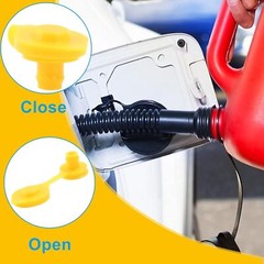 5Pcs Yellow Fuel Gas Can Jug Vent Cap Blitz Scepter Essence Midwest Eagle