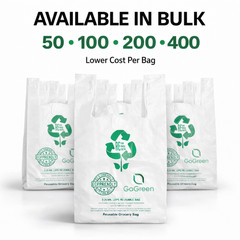 Extra Heavy Duty 1/6 T-Shirt Grocery White Bags 2.25 Mil 21×6.5×11.5 Plastic Bag