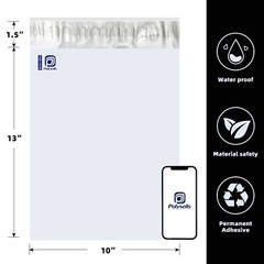 100 12×15.5 POLYSELLS Poly Mailers Envelopes Self Sealing Shipping Mailers Bags
