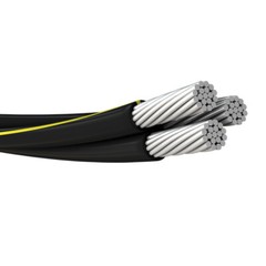 Ramapo 2-2-2 Triplex Aluminum URD Direct Burial Cable 600V (120 Amps)
