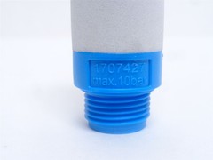 246473 New-No Box; Festo UC-3/8 Air Silencer 1707427; 60dB; G3/8 Threads