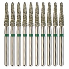 Multi-use Dental Diamond Burs Football Round End Taper Friction Grip FG 368 856