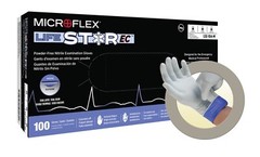 *100-Gloves* Ansell MicroFlex LIFESTAR EC PF Dual Layer Extended Cuff LSE-104-M