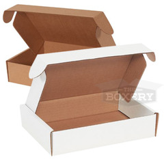 White & Kraft Outside Tuck Corrugated Mailers – The Boxery