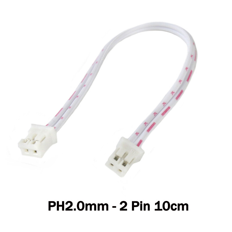 JST-PH 2.0mm Pitch Female to Female Connector Cable Wires 2/3/4/5/6/7/8/10 Pin