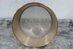 Advantech 2024 8 In Outside Dia Standard Stainless Steel Cloth Test Sieve