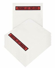 Packing List Envelopes Invoice Enclosed Slip Pouch Self Adhesive Shipping Labels