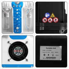 Portable Dental Mobile Delivery Unit Air Compressor Strong Suction /Handpiece 4H