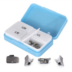 AZDENT Dental Orthodontic Monoblock Buccal Tubes 1st Molar MBT/Roth 0.022