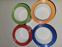 2″ x 75 yards Multi – Official eBay Branded Heart Packaging Tape 4-Pack LE 2023