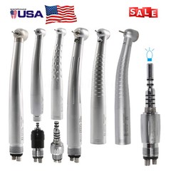 Dental (LED Fiber Optic) High Speed Handpiece / Coupler 4/6 Holes KaVo NSK Style