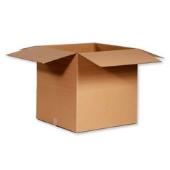 14 x 14 x 14″ Multi-Depth Corrugated Boxes, Brown 25/Bundle ECT-32