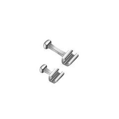 10PCS Orthodontic Crimpable Hooks Dental Stainless Steel Traction Hooks 40 Types