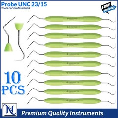 Dental Perio Explorer 23 Probe UNC 15 Color Marking Diagnostic Double Ended Tool