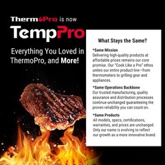 TP605 Instant Read Meat Thermometer for Cooking, Waterproof Digital Food Ther…