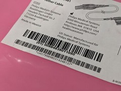 Philips 989803143481 PWD tether cable in original packaging as shown