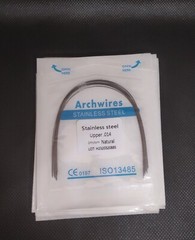 Dental Orthodontic Stainless Steel Wire Round/Rectangular Arch Wires Natural