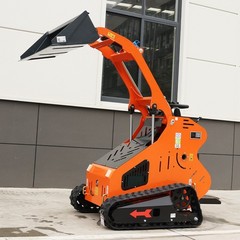 24HP Mini Skid Steer Tracked Loader 3-Pumps 2-Cylinder Gas Engine FREE SHIPPING