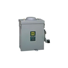 Square D D221NRB General Duty Safety Switch 30 Amp- 2 Pole -240 Volt