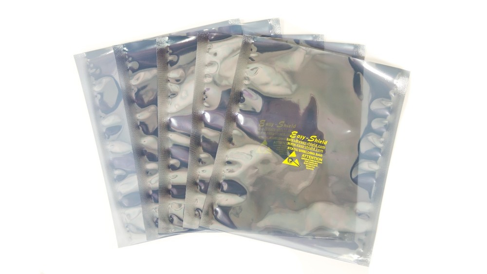 1000 ESD Anti-Static Shielding Bags, 6″x8″ in (Inner Diameter),Open-Top,3.1 mils