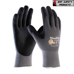 PIP 34-874 MaxiFlex Ultimate Micro Foam Nitrile Grip Coated WORK GLOVES 12 PAIR
