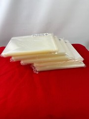 5 Packs / 100 Clear Self Seal Adhesive Cello Lip Tape Poly Plastic Bags 🔥🔥SALE