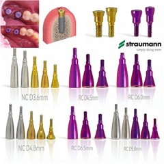 US Fit Straumann Closure Screw Healing Abutment NC/RC Bone Level BL/BLT Titanium