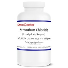 Strontium Chloride, Hexahydrate, Ultra Pure, Reagent ACS 99.9+%, 100 g