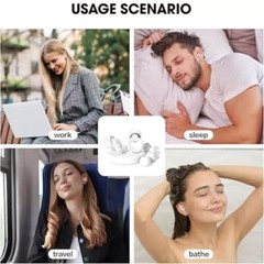 Reusable Silicone Ear Plugs Noise Cancelling Earplugs Protector Study Sleep Swim