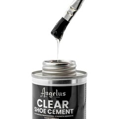 Shoe Cement Clear 4 oz Quick Drying Waterproof Glue for Leather Vinyl Fabric
