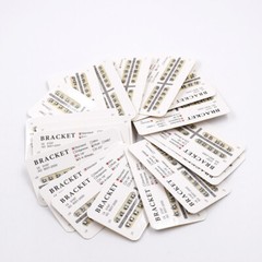 Dental Orthodontic Metal Bracket Braces Mini Standard Roth MBT Edgewise 25 Model