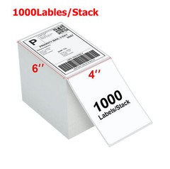 4″x6″ Direct Thermal Address Shipping Labels For Rollo & Zebra Fanfold/Roll US