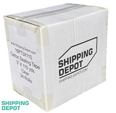 Up to 144 Rolls Carton Sealing Clear Packing Shipping Box Tape 2″ or 3″ x 110 Yd