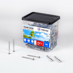 Eagle Claw Stainless Steel Wood Screws Star Drive Flat Head Various Sizes