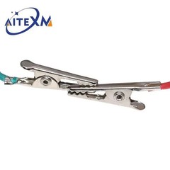10PCS Alligator Clips Electrical DIY Test Leads Alligator Double-ended Crocodile
