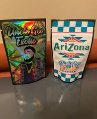 Custom Mylar Bags with Your Logo – 3.5g Smell Proof Packaging – Resealable Bulk